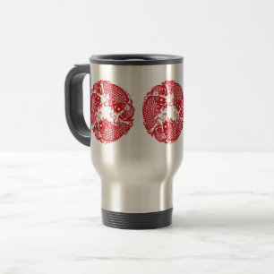 Red Whirling Koi Carp Fish Group Resemugg