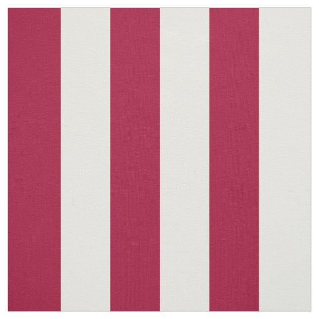 Red & White 1 1/2-tums Rand USA Victorian Tyg (Provkarta)