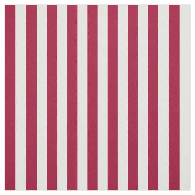Red & White 1/2-tums Rand USA Victorian Tyg (Provkarta)