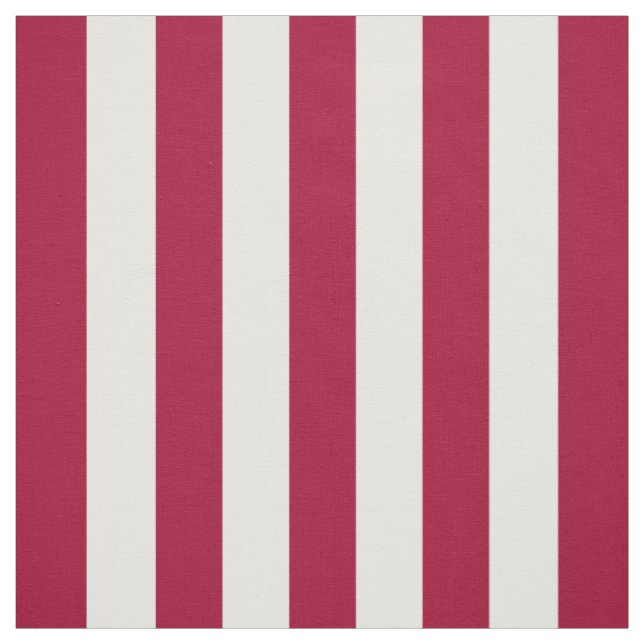 Red & White 1-tums Rand USA Victorian Tyg (Provkarta)