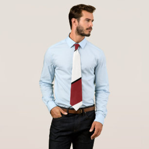 Red White and Black Tjock Diagonal Rand Slips
