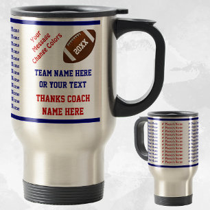 Red, White and Blue, Football Coach Gift Ideas Resemugg
