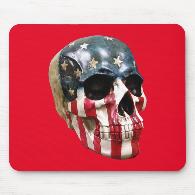 Red White and blue head Musmatta (Framsidan)