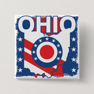 Red White and Blue Patriotic Grunge Ohio Knapp