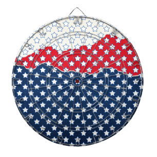 Red, White and Blue Stars (USA) (Förenade Stater) Darttavla
