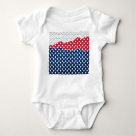 Red, White and Blue Stars (USA) (Förenade Stater) T Shirt
