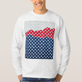 Red, White and Blue Stars (USA) (Förenade Stater) T Shirt