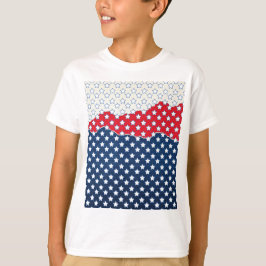 Red, White and Blue Stars (USA) (Förenade Stater) T Shirt