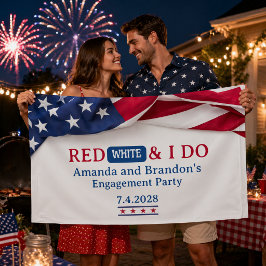 Red, White and I Do July Fourth Engagement Party