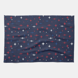 Red White and  Kökshandduk