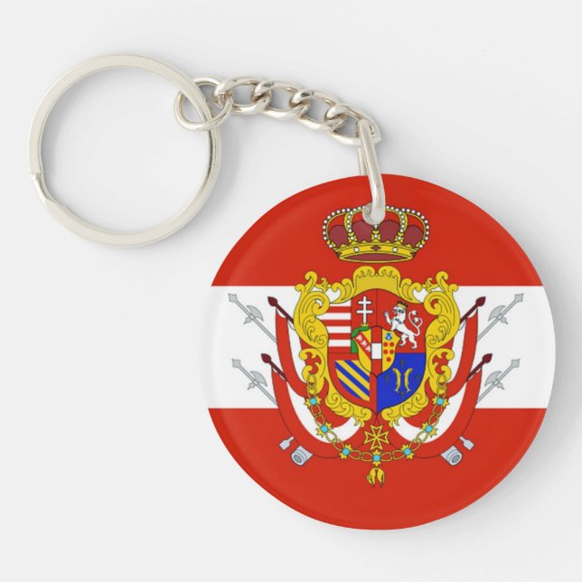 Red White Banner Grand Duchy i Toskana (Framsidan)