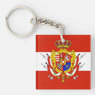 Red White Banner Grand Duchy i Toskana