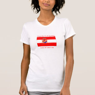Red White Banner Grand Duchy i Toskana Tee Shirt