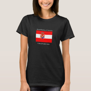 Red White Banner Grand Duchy i Toskana Tröja
