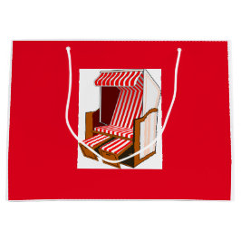 Red & White Beach Ordförande Temaparty Gift Bag