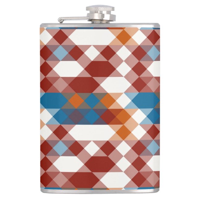 red white blue and orange geometric fickplunta (Framsidan)