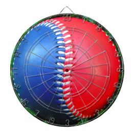 Red White & Blue Baseball Darttavla