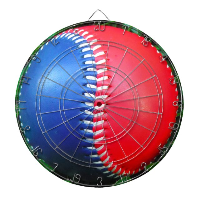 Red White & Blue Baseball Darttavla (Framsidan)