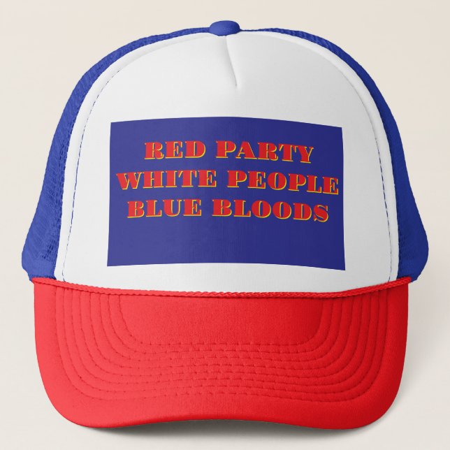 RED, WHITE & BLUE REPUBLICAN HAT KEPS (Framsida)