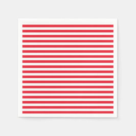 Red White & Blue Roligt Patriotic Firande Pappersservett