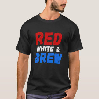 RED WHITE & BREW Unisex Manar Funny America T-Shir T Shirt