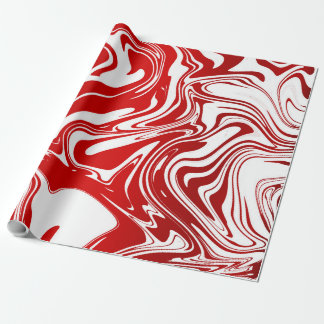 Red White Candy cane jul Julafton Gift Wrap Presentpapper