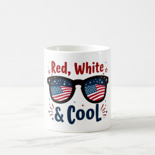 Red White & Coola juli 4:e Mugg