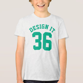 Red White & Emerald Grönt Kids | Idrottsedel Jerse Tee