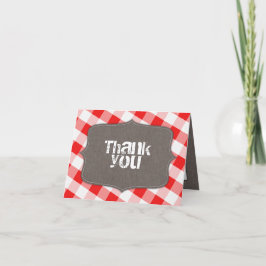 Red & White Gingham Canvas Tack. Tack Kort