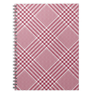 Red White Glen Play: Tweed Tartan Anteckningsbok