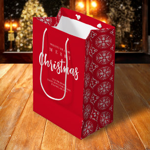 Red White God jul Cust Anpassningsbar