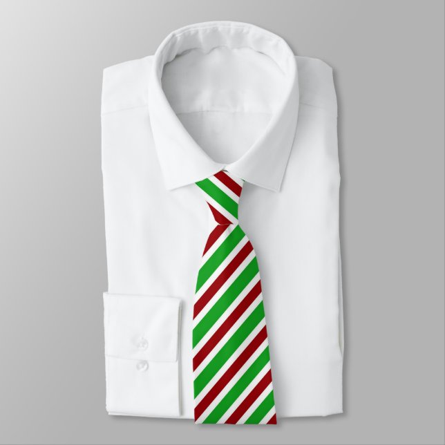 Red White Green Striped Slips (Bunden)