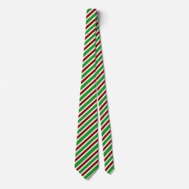 Red White Green Striped Slips