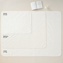 Red, White & Guld Marble Luxe Plush Blanket