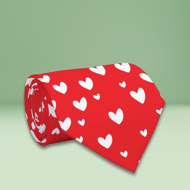 Red White Hearts Valentine Day Slips (Skapare uppladdad)