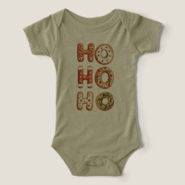 Red White Ho Ho Ho Gingeregentligen Cookie-jul T Shirt