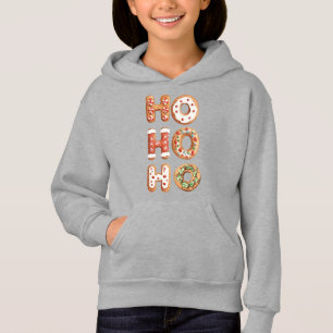 Red White Ho Ho Ho Gingeregentligen Cookie-jul T Shirt