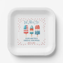 Red, White & I Do Patriotic Popsicle Möhippa