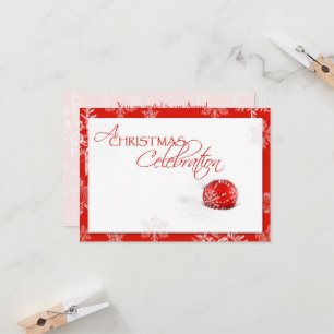 Red White jul Firande OSA kort