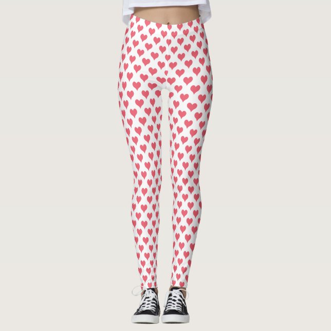 Red White Leggings (Framsida)