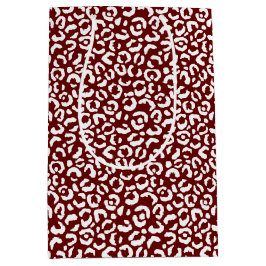 Red White Leopard Print