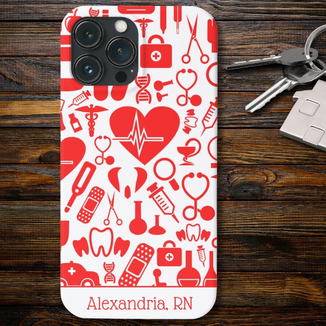 Red & White Nursing Graphics (Skapare uppladdad)