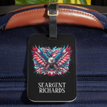 Red White och Blue American Eagle