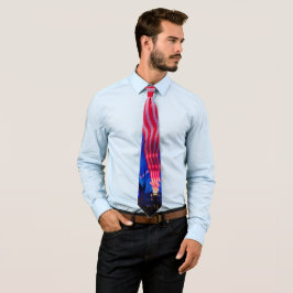 Red White och Blue Las Vegas Neck Tie Slips