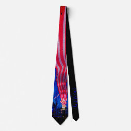 Red White och Blue Las Vegas Neck Tie Slips
