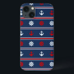 Red White och Blue Nautical Mönster<br><div class="desc">Mönster med nautiska inslag | © and ® Bigstock® - Med förbehåll för alla Höger.</div>