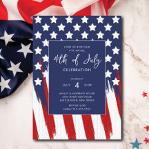 Red White och Blue Patriotic