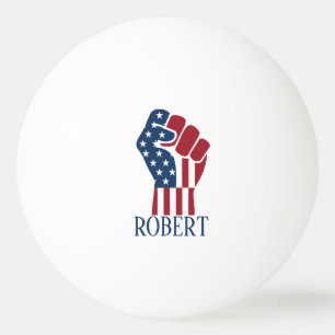 Red White och Blue Patriotic Pingisboll