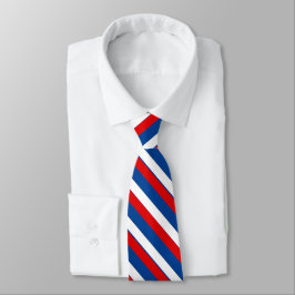 Red, White och Blue Presidential Rand Tie Slips