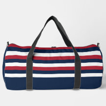 Red, White och Blue Rand Duffel Bag